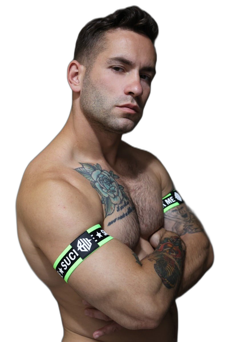 Breedwell Snax Armbands Neon Green