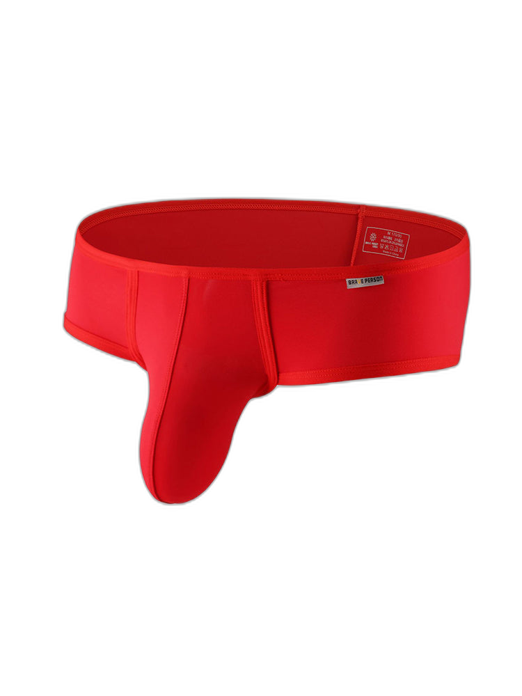 2 Pack Men's 3D Pouch Low-Rise Slim-Fit Trunks