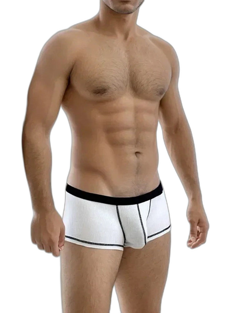 3 Pack Men's Ultra-Thin Cooling Large Supportive Pouch Breathable Low-Rise Trunks