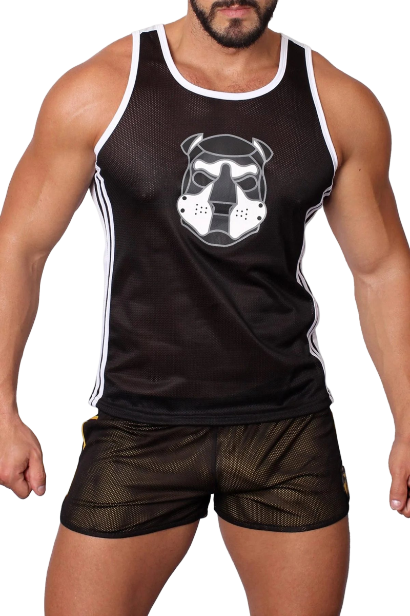 Cell Block 13 Kennel Club Tank Top White - The Pup Play Hub