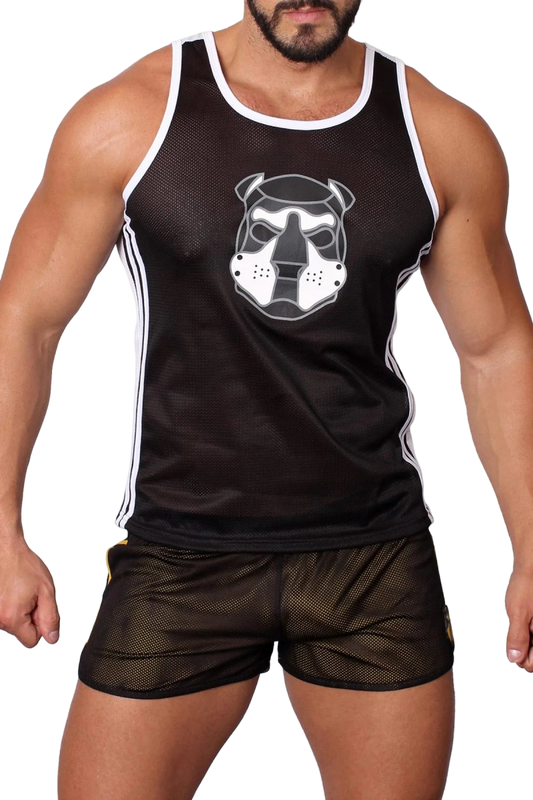 Cell Block 13 Kennel Club Tank Top White - The Pup Play Hub