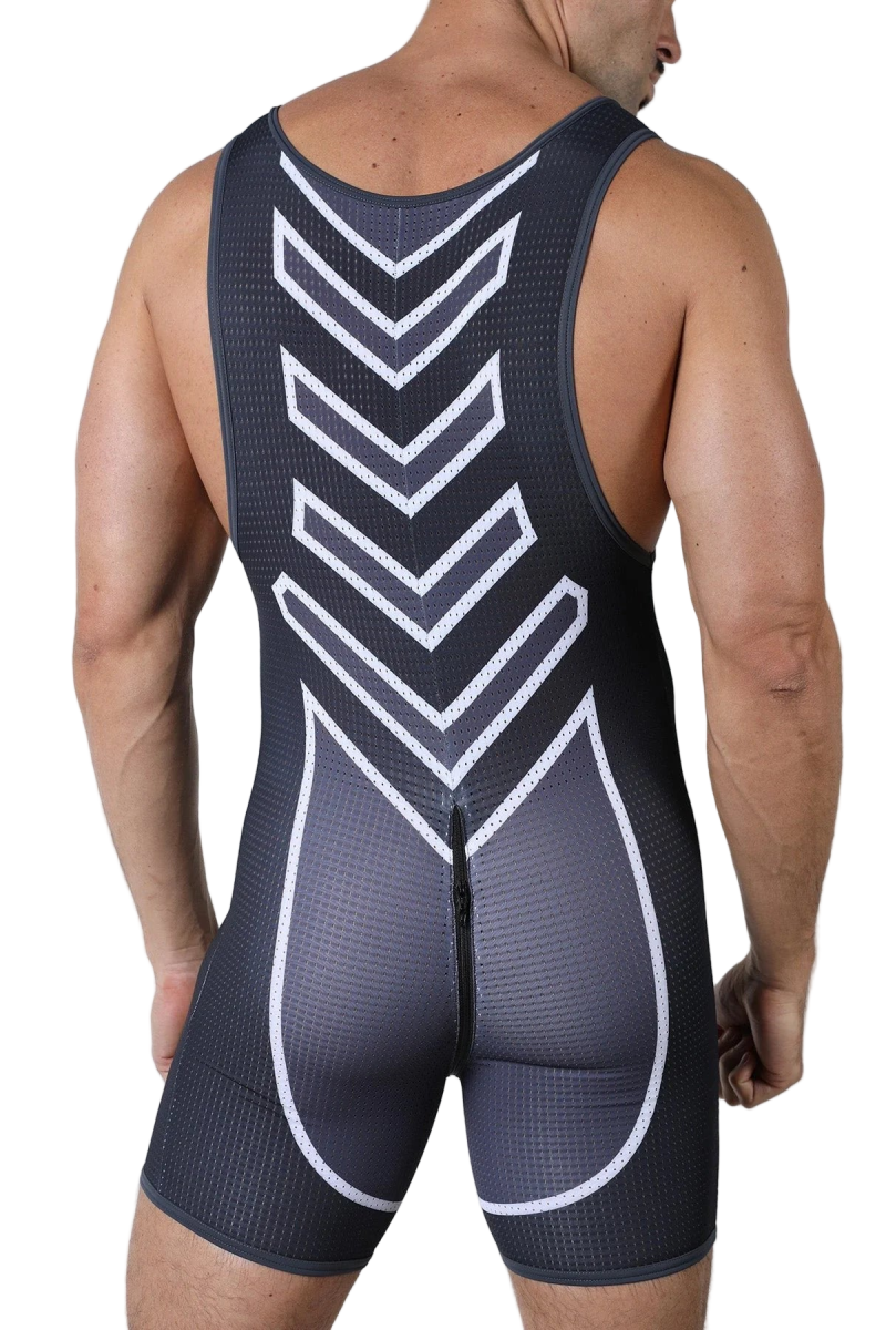 Cell Block 13 Spitfire Singlet Black - The Pup Play Hub