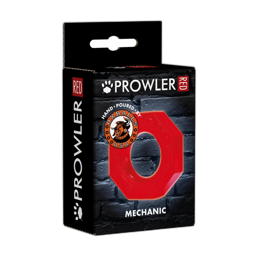 Prowler RED By Oxballs Mechanic Cock Ring Red