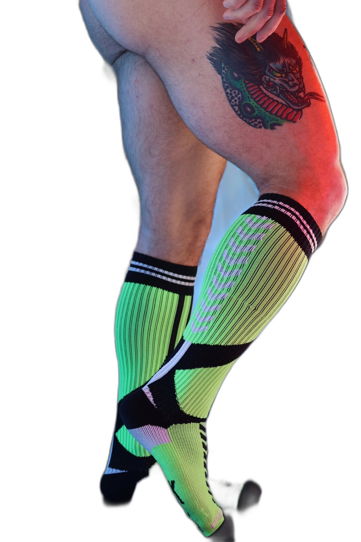 Breedwell Sucker Socks Neon Green