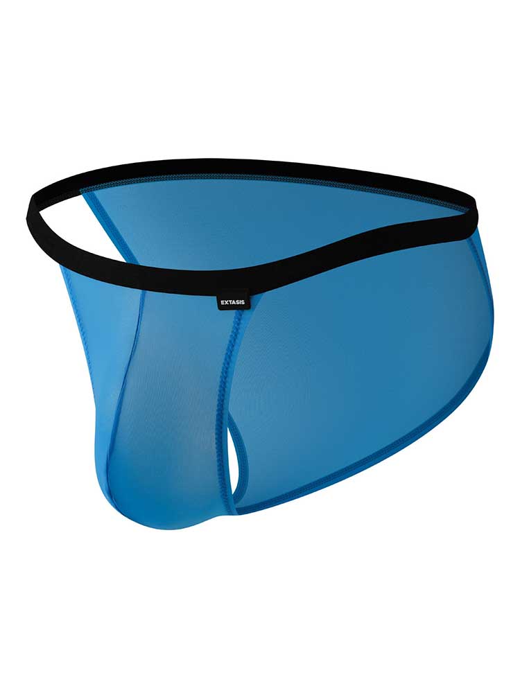 Men's Sexy Solid Color High Cut Pouch Briefs