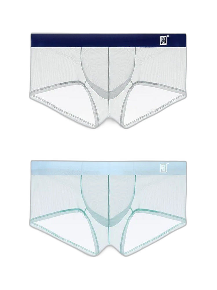 Men's Ultra-thin Low-Rise See-Through Ice Silk Briefs