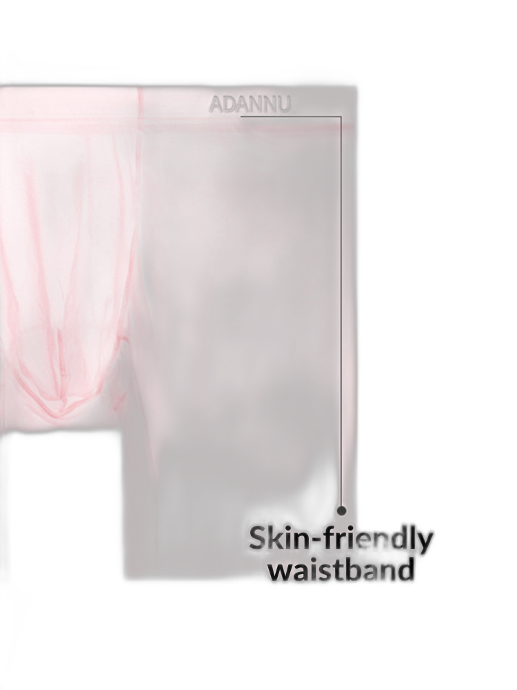 Men's Ultra-Thin Quick-Dry Sheer Boxer Briefs