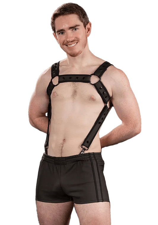 Mr.S Leather FuckGear Crossbow Harness Black/Black