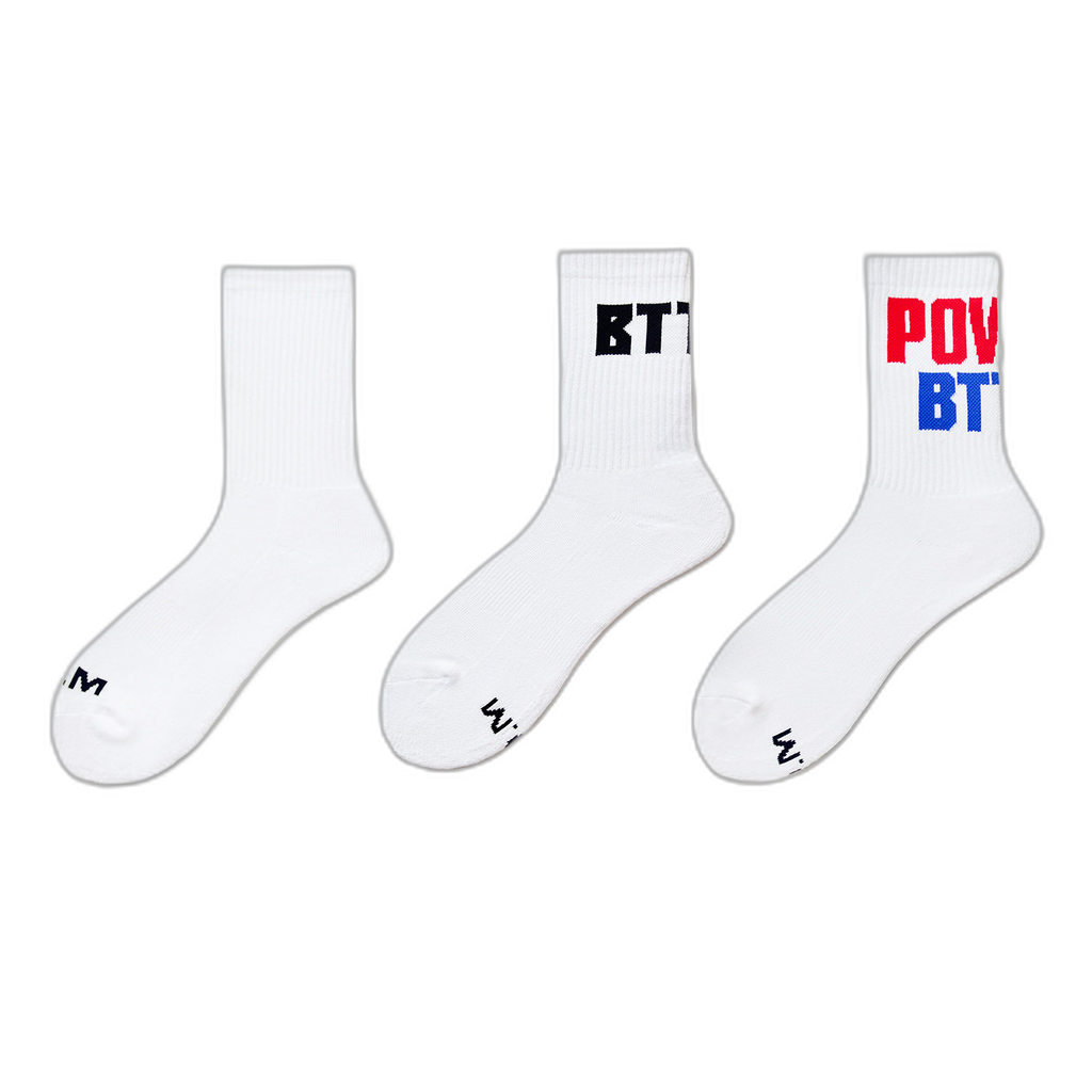 Kink Tube Socks (3 Pack)