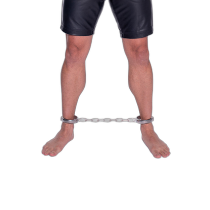 Prowler RED Heavy Duty Ankle Cuffs Silver