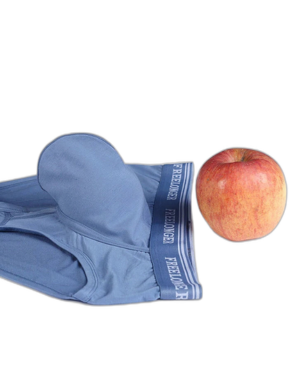 FreeLonger Men's Microfiber Covered Silky Touch Briefs