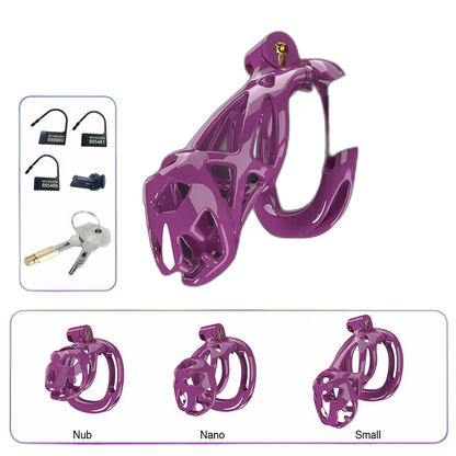 Specter - Chastity Cage with Belt - Penis Cage