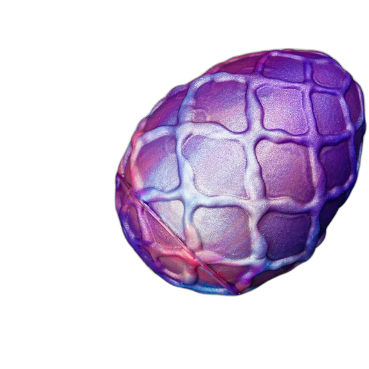 Curio Egg - Large Butt Plug with Chain Leash