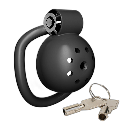 Nub Ultra-Light Chastity Cage with 5 Ring Sizes