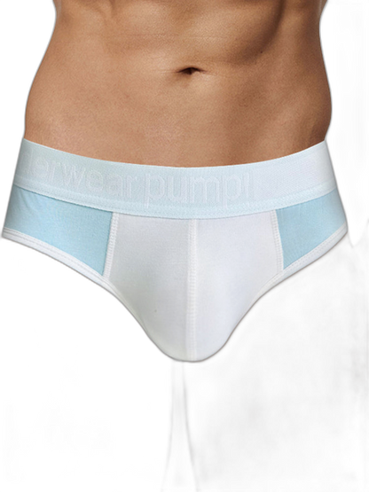 2 Pack Men's Middle-Rise Cotton Sexy Briefs