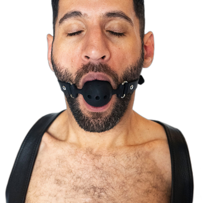 ruff GEAR Breathable Silicone Ball Gag Small