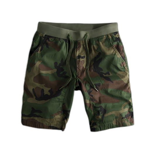 Essentials Cotton Camo Shorts