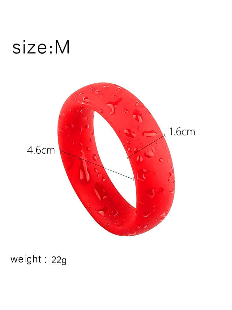 Silicone Locking Sperm Ring Set
