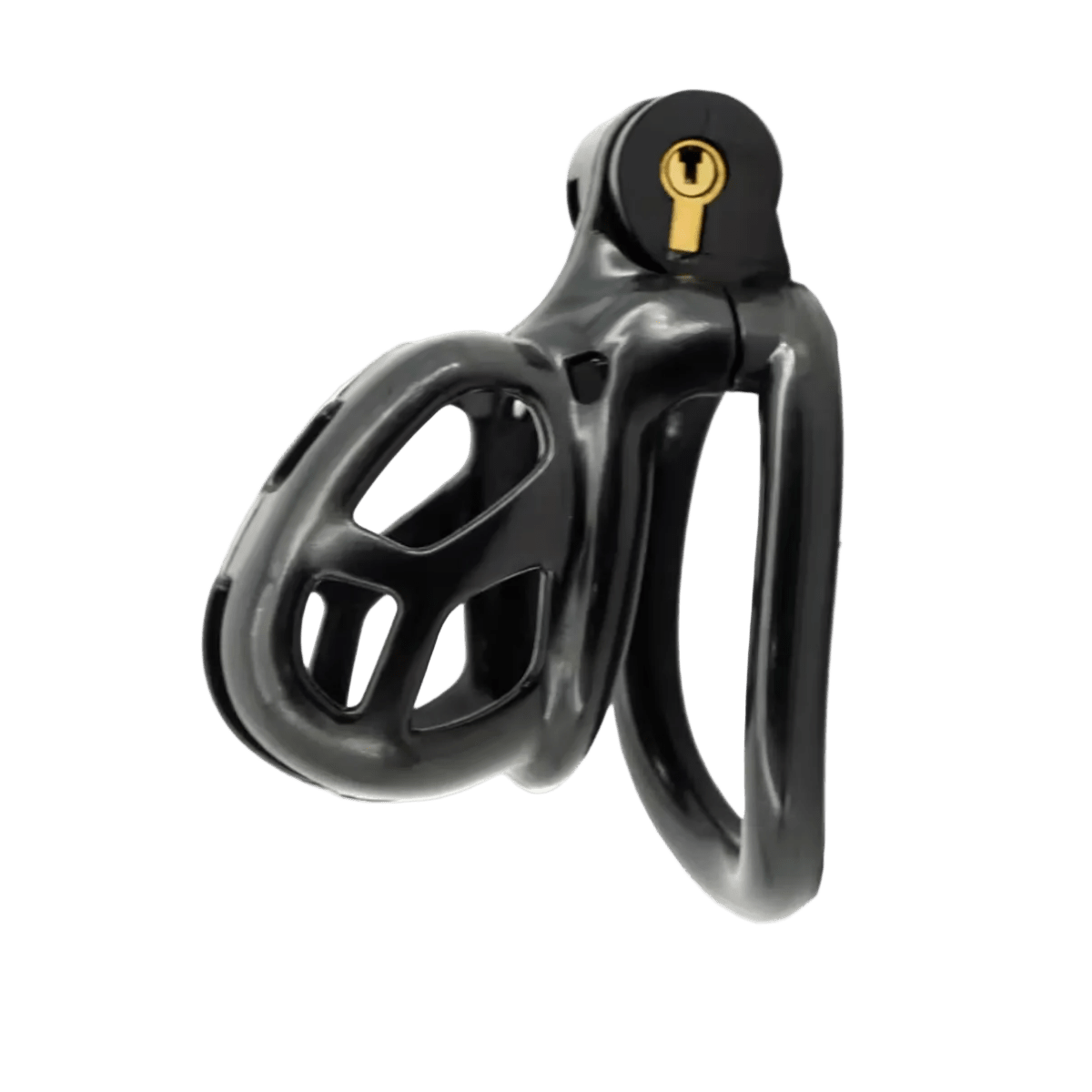 Chastity Cage BDSM Black - The Pup Play Hub