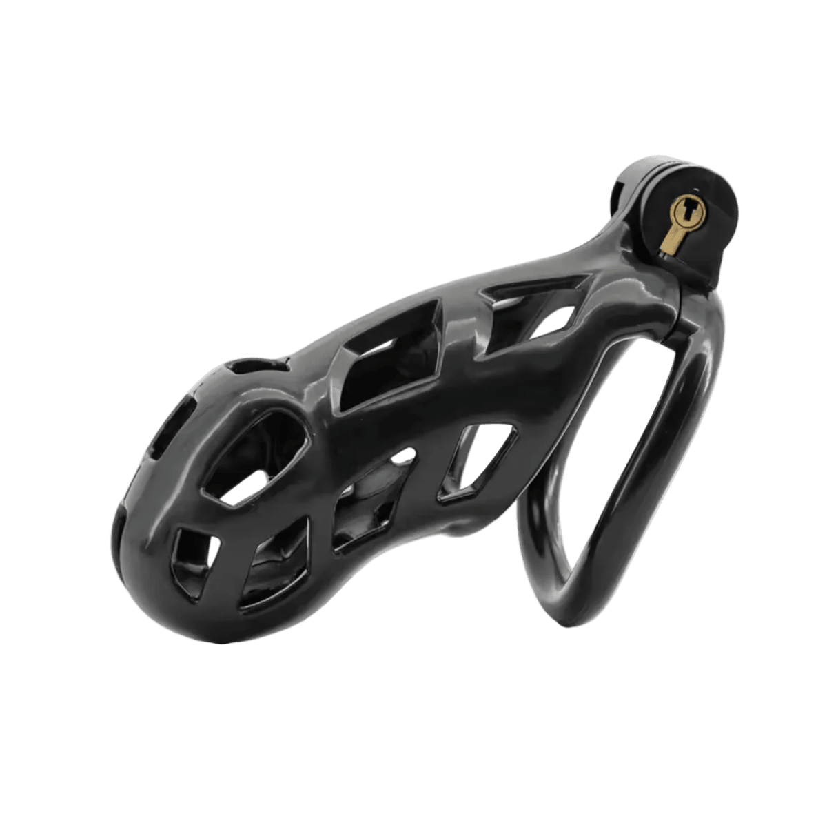 Chastity Cage BDSM Black - The Pup Play Hub