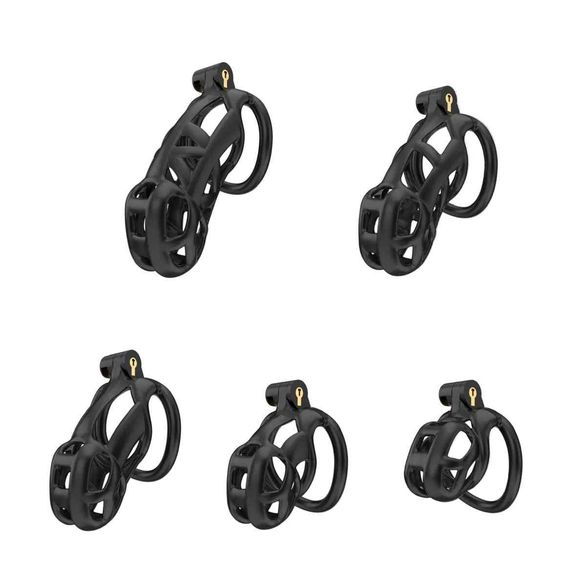 Chastity Cage BDSM Black - The Pup Play Hub