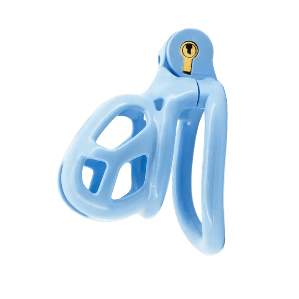 Chastity Cage Blue Balls - The Pup Play Hub