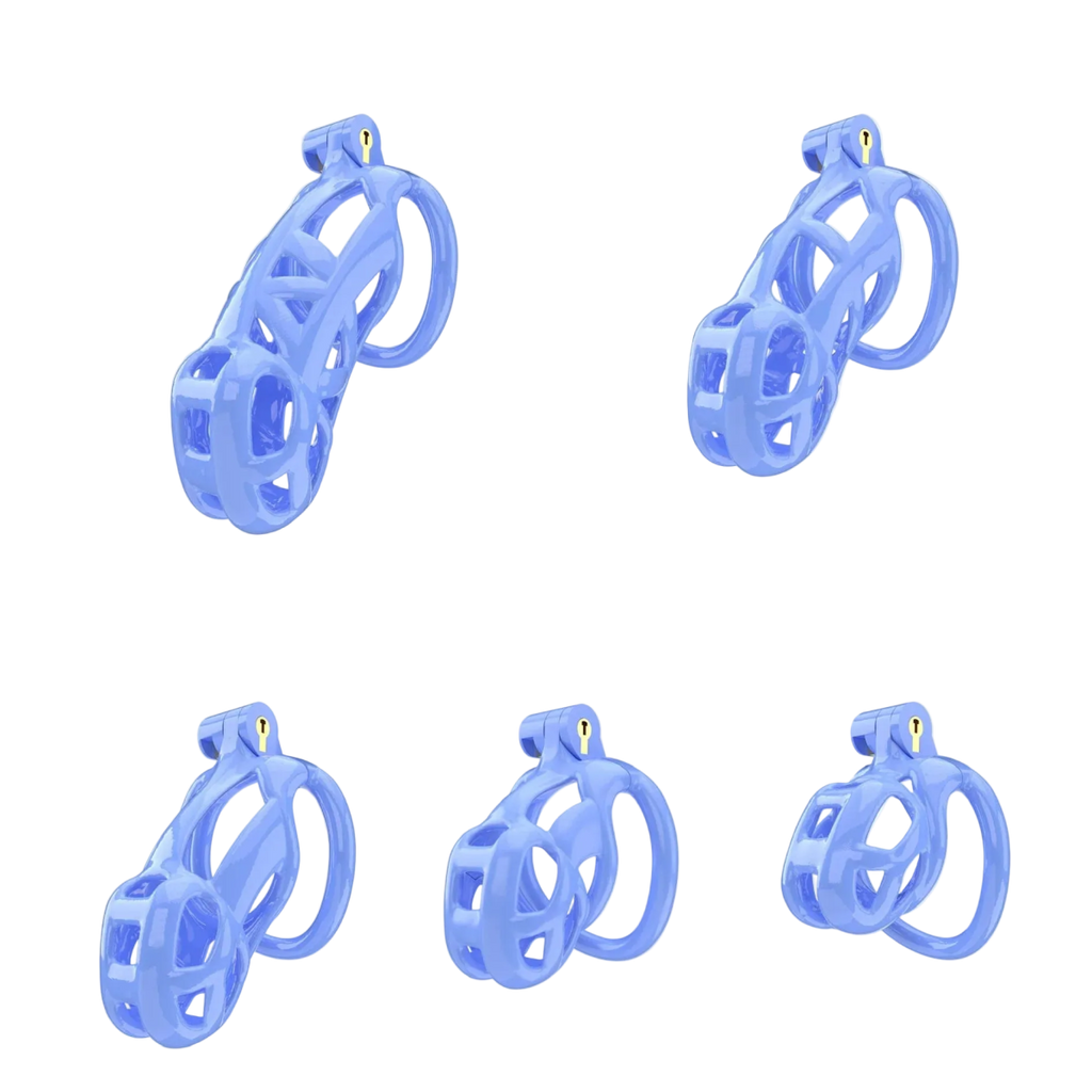 Chastity Cage Blue Balls - The Pup Play Hub