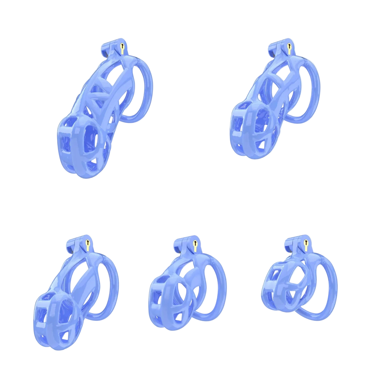 Chastity Cage Blue Balls - The Pup Play Hub