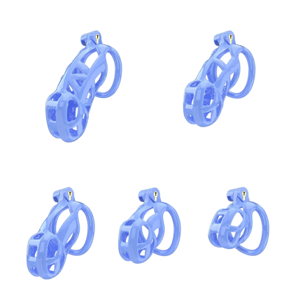 Chastity Cage Blue Balls - The Pup Play Hub