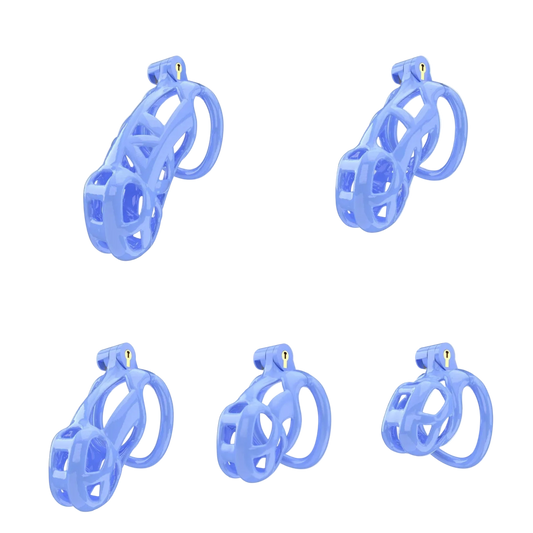 Chastity Cage Blue Balls - The Pup Play Hub