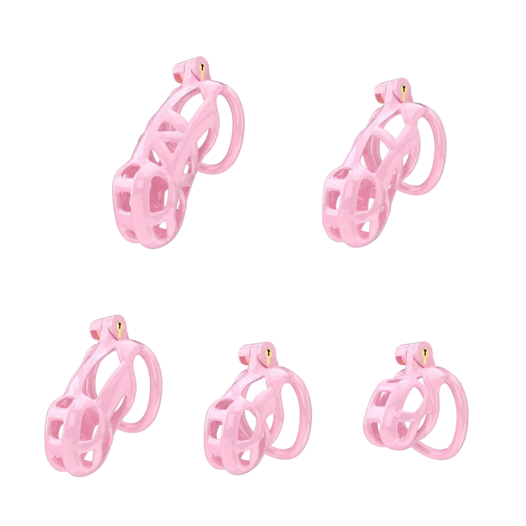 Chastity Cage Sissy Pink - The Pup Play Hub