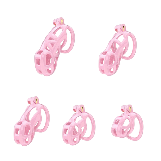 Chastity Cage Sissy Pink - The Pup Play Hub