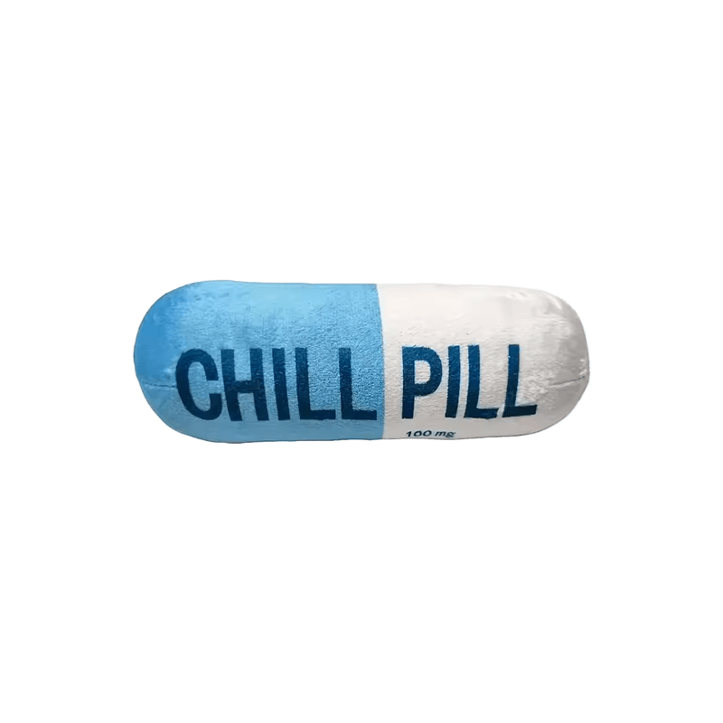 Chill Pill Plushie Blue - The Pup Play Hub