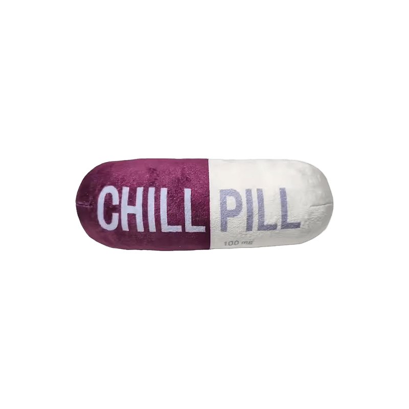 Chill Pill Plushie Purple - The Pup Play Hub