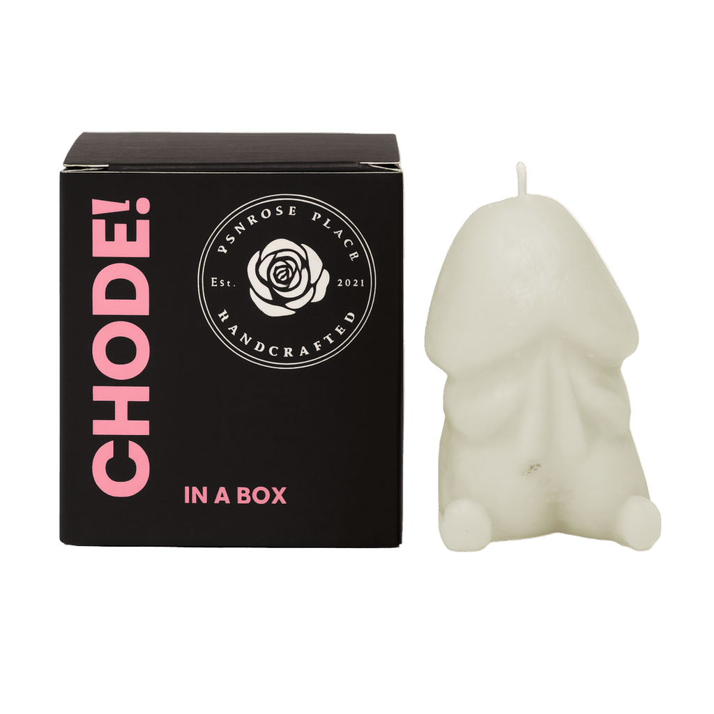 Chode in a Box Vanilla Candle - The Pup Play Hub