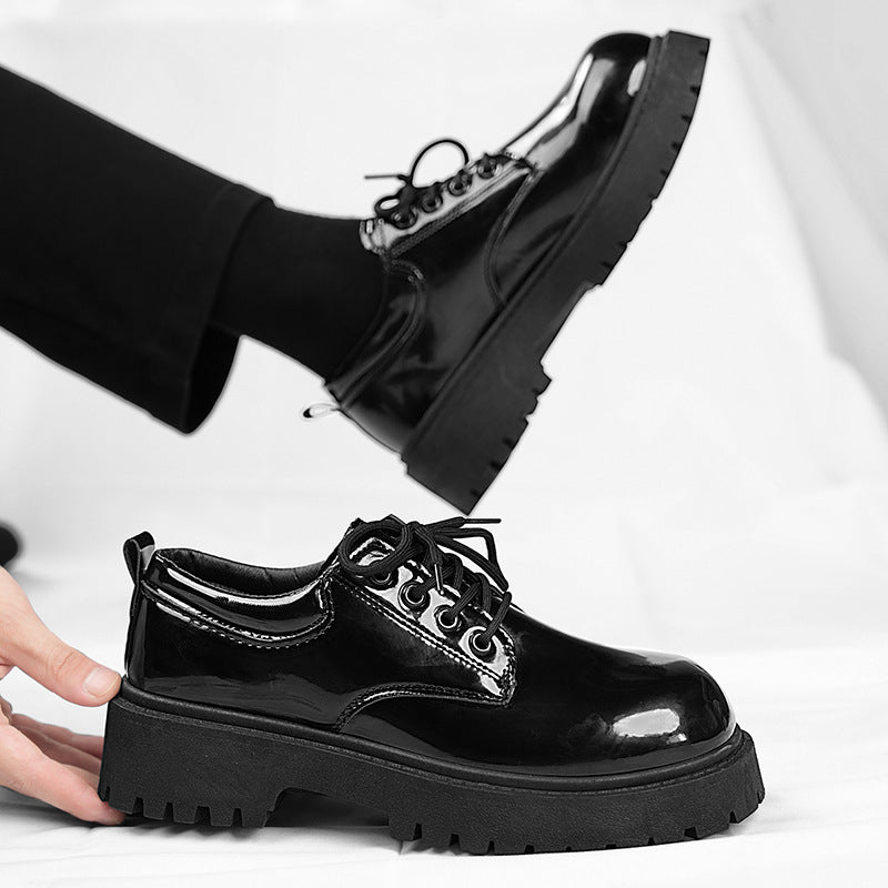 Chunky Platform Derby Shoes