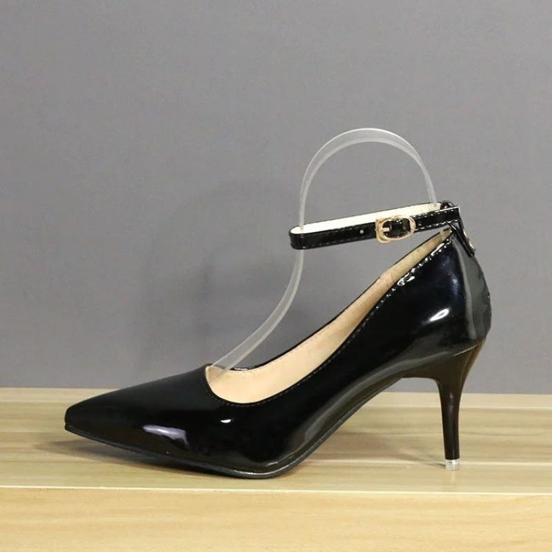 Femboy Leather Heels (7cm)