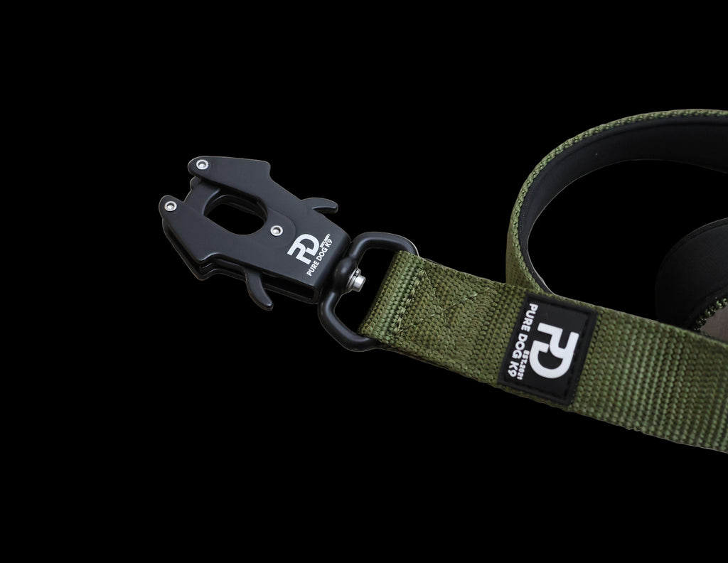 Pure Dog k9 Multifunctional Lead Khaki