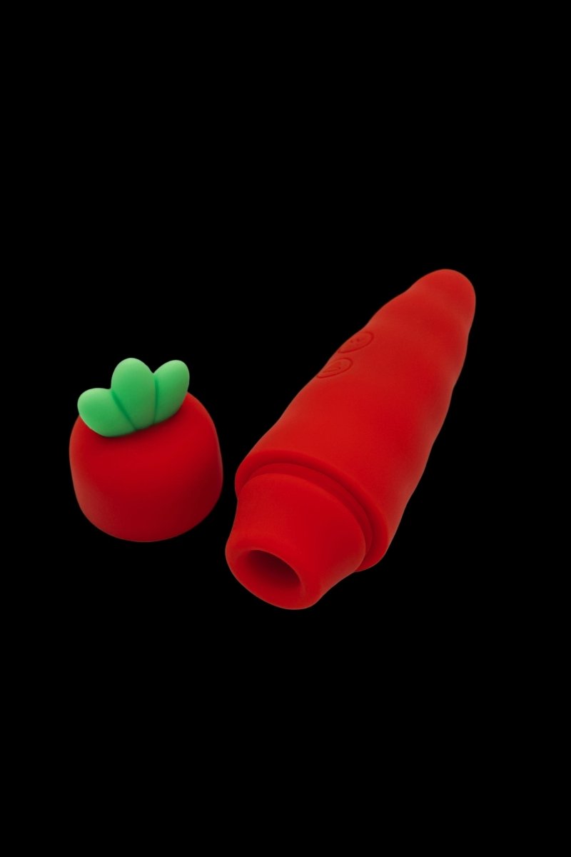 Clitoral Carrot Sucking Vibrator - The Pup Play Hub