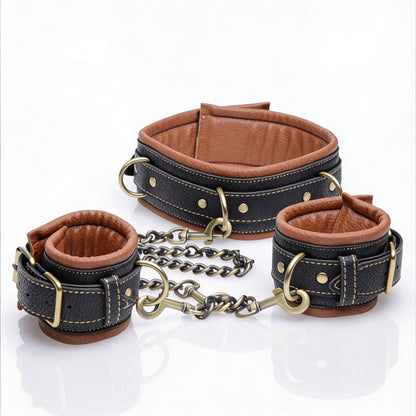 Coax Collar to Wrist Restraints