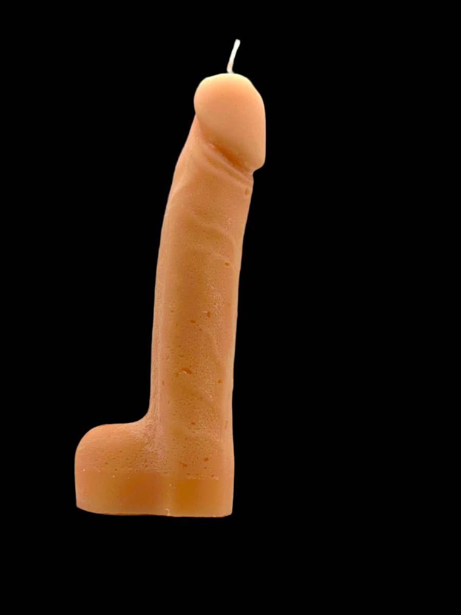 Cock in a Box Pumpkin Spice Penis Candle - The Pup Play Hub