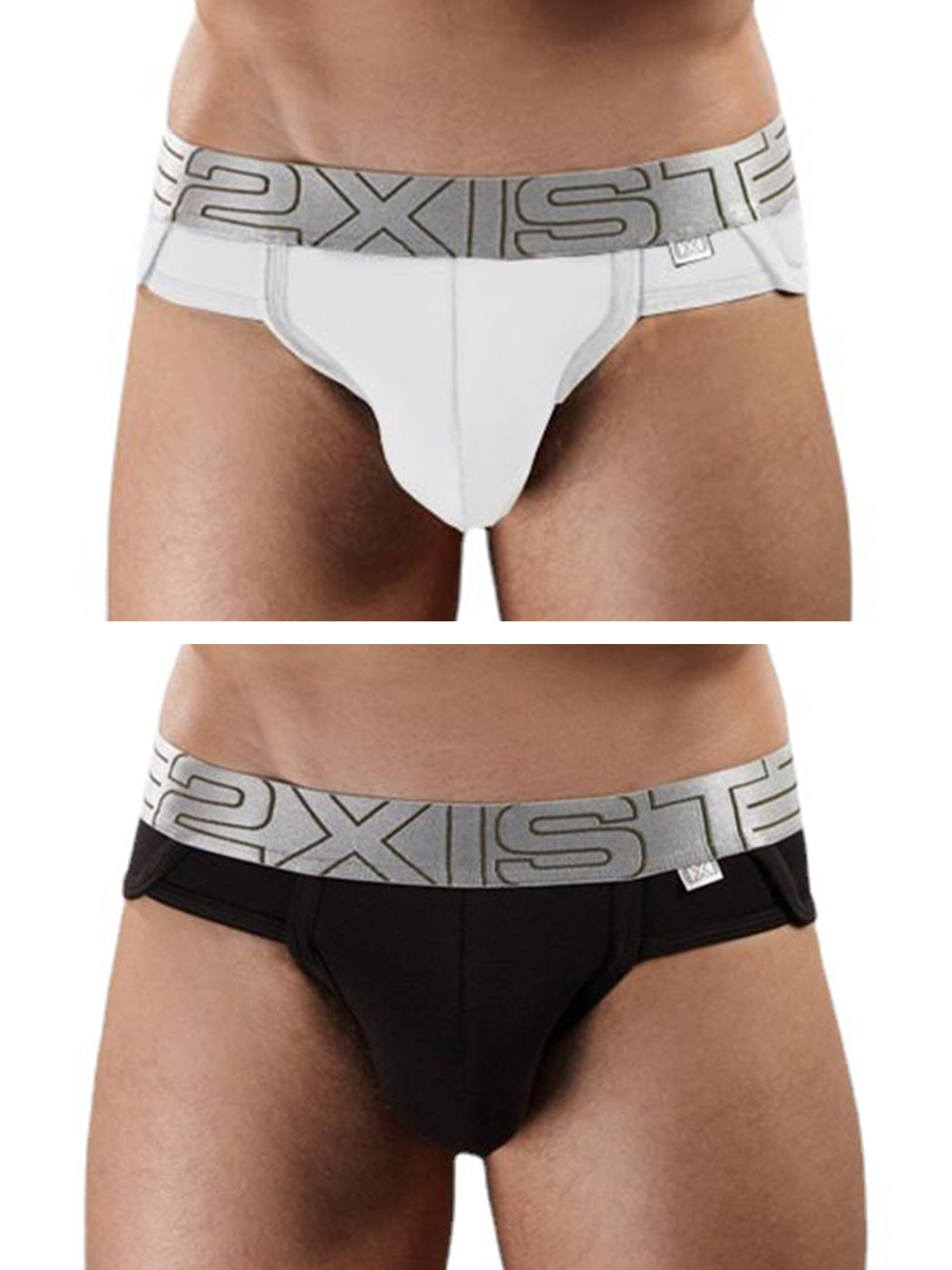 2 Pack Men's Lift No-Show Briefs