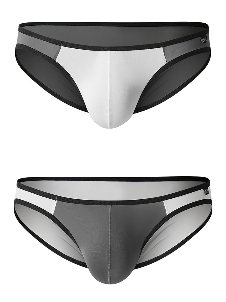 Men's Thin Low-rise Breathable Large Pouch Briefs