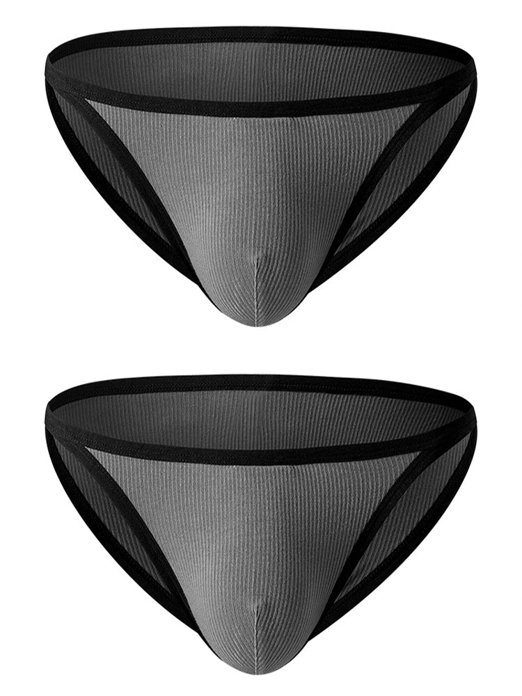 Men's Low-Rise Sexy U-Convex Thong And Briefs
