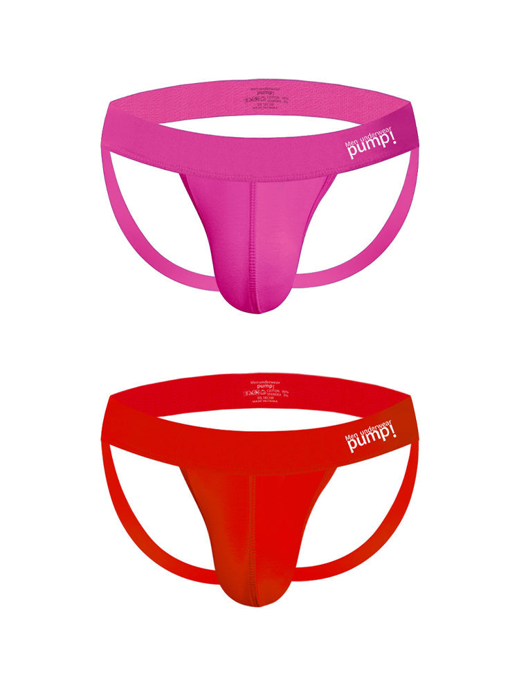 Men's Sexy Cotton Tagless Jockstrap