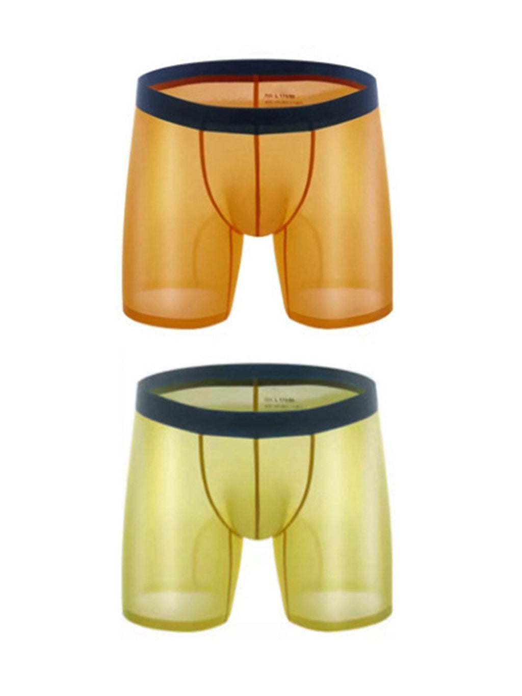 2 Pack Men’s Breathable Athletic Mesh Boxer Briefs