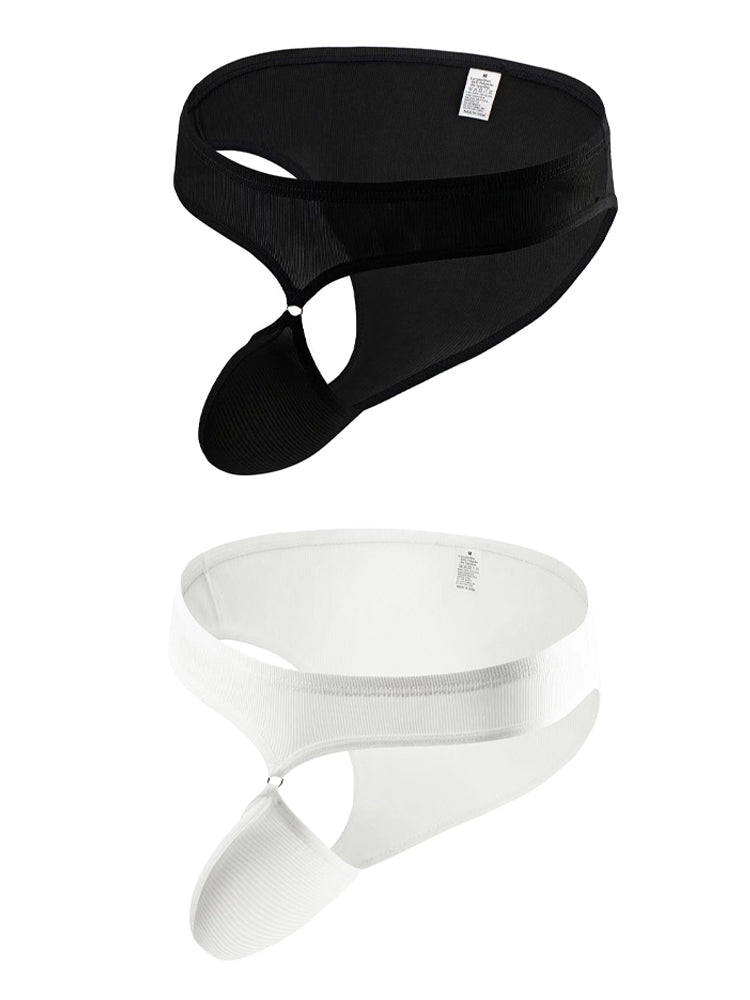 Men's Low Rise Sexy Hollow Pocket Briefs