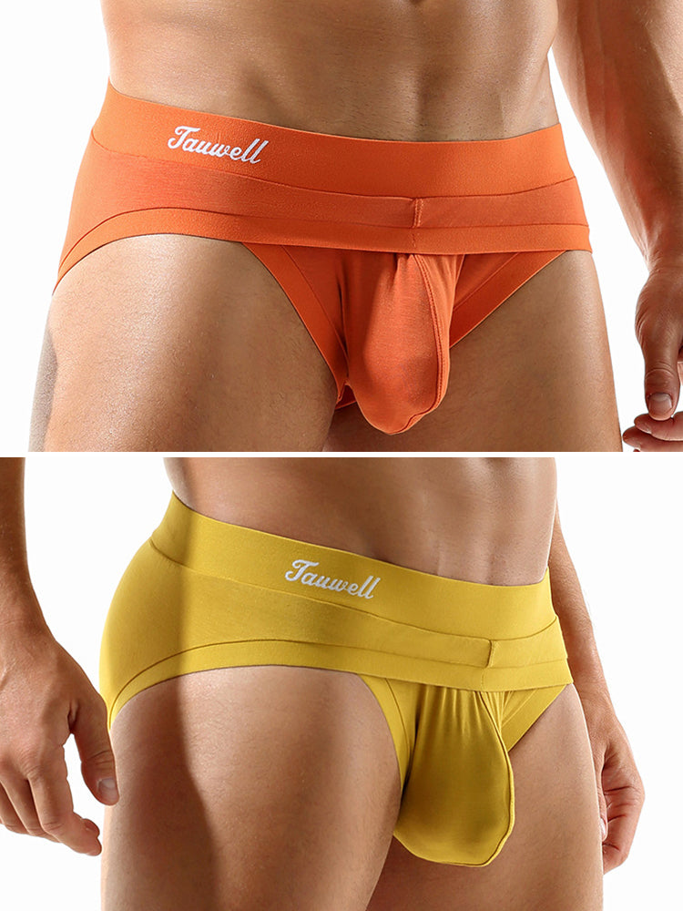 2-pack Men's Sexy U-shaped Pouch Briefs