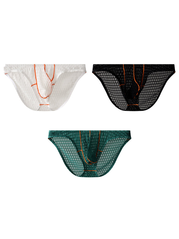3 Pack Men's Ice Thread Briefs