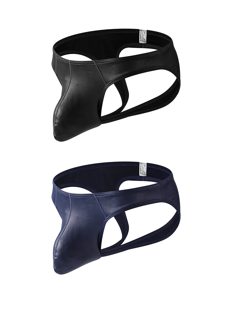 2 Pack Men's Tease Sexy Big Pouch Jockstrap